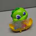 Dinosaur Baby Bath Toys for 1 2 3 Year Old Boys, Dino Bath Bubble Machine with Rainbow Lights & Water Scoop,Fun Toddler Toys Baby Shower Bathtub Toys Birthday Easter Gifts for Kids Age 1-3 Year Old