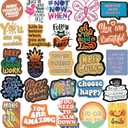 300PCS Inspirational Stickers for Water Bottles, Motivational Stickers for Adults, Teens, Teachers, Vinyl Waterproof Laptop Sticker for Hydroflasks Journaling Scrapbooking Vision Board Supplies