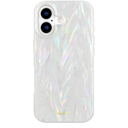 SCORPIFY for iPhone 17 Case [Compatible with MagSafe] with Colorful Pearl Aurora Spine Design, Cute Clear Magnetic Phone Cover for Women Girls and Men,Bumper with Mother of Pearl Shell Pattern