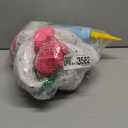 INPANY Unicorn Bouncy Horse Toys, Toddlers Girl Bouncing Animals, Inflatable Ultra Thick Plush Horse Hopper, Baby Ride-on Rubber Bouncer, Outdoor Indoor Cute Birthday Gift for 2 3 4 Year Old Girl Kid