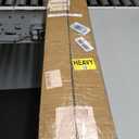HZIU 51 Pack Deck Balusters 36'' Straight Baluster, Black Metal Deck Spindle and Stairs Railing with Screws,Hollow Rectangle Deck Balusters for Deck Railing Porch(36x1.2x0.4In)