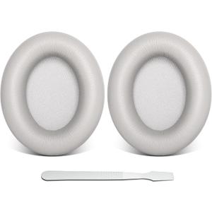 Link Dream Ear Pads for Beats Studio Pro Wireless Headphone Replacement Ear Cushions Memory Foam Earpads Cushion Cover Soft & Comfortable, Noise Isolation, Easy to Install (Light Grey)