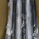 Dolibest 6 Pack 17-Inch Safety Handle, Metal Safety Playground Handles,Sturdy Playground Handle Bars & Wider Base Design, Playset Handles for Climbing Frame, Treehouse, Swing Set Accessories-Black