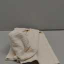 Turquoize Stretch Armrest Covers for Chairs and Sofas Couch Arm Covers for Sofa Spandex Jacquard Armrest Cover Anti-Slip Furniture Protector Armchair Slipcovers for Recliner 1 Piece, Natural