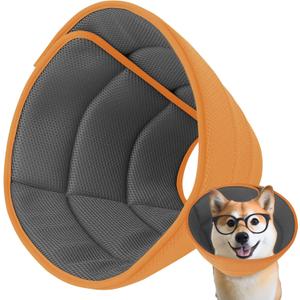 Soft Dog Cone Collar After Surgery Alternative for Dogs to Stop Licking, Comfy Collars for Large/Medium/Small Pet, Adjustable Elizabethan Neuter Recovery E Cones of Shame Neck & Head Ecollars, Cat (M ( Fit 11-20 lb Dog))