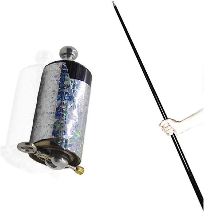 Magic Pocket Staff for Professional Magician Stage Portable, Pocket Arts Staff Magic Tricks Accessories(Black 150cm)