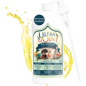 Ultra Joint - Liquid Joint Support Supplement for Dogs with Glucosamine & Chondroitin - Pain Relief from Arthritis & Inflammation (32 oz)