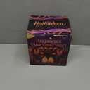 Halloween Chain String Lights,10.5 FT 175LED Plastic Chain Orange Light Battery Operated with Memory Timer,Waterproof Halloween decoration Indoor Outdoor for House,Skeleton Dog,Costume,Spooky,Party