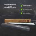 Premium Magnetic Knife Strip for Wall no Drilling  12 Inch Stainless Steel Magnetic Knife Holder with Neodymium Magnet Strong Adhesive Tape - Lightweight Kitchen Magnet Knife Bar