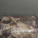 FJZFING Tie-Dyed Coffee Round Rug Ultra-Soft Plush Modern 7x7 Circle Area Rug for Kid's Bedroom, Fluffy Shag Circular Rug for Nursery Room, Non-Slip Home Decor Carpet for Teen's Room