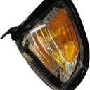Turn Signal Light for Toyota for Tacoma DLX-2003 & Pre S-Runner 2001-2004 F22TCSPLWBTL20012004 Corner Park w/Bulb Black Trim Left Pack Of 2