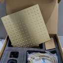 Shower Faucet Set Brushed Gold Shower System,RomceBath Shower Pressured Balance Brass Valve and Trim Kit 10 Inch Shower Head and Bath Handle Combo set Ceiling Mount Tub Shower Faucets Sets Complete