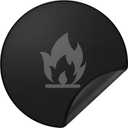 36" Fire Pit Mat Round Fireproof Under Grill Mat Heat Insulated Indoor Fireplace Pad Protector for Solo Stove, Decks, Patios, Grass, BBQ Smoker, Portable Reusable Oil-Proof and Waterproof