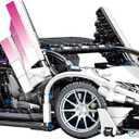 NEWRICE Super Sports Car Building Kit,1:14 Scale Model Building Blocks Toys,for 14+ Year Boys, Adult (1337Pieces), Large