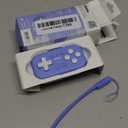 8Bitdo Micro Bluetooth Gamepad Pocket-sized Mini Controller for Switch, Android, and Raspberry Pi, Supports Keyboard Mode (Blue)