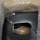 Simple Solid Ceramic Tissue Box Cover  Square Matte Finish Tissue Holder for Bathroom, Vanity, Nightstand, Office  Decorative & Discreet  Fits Standard Tissue Boxes (Black)