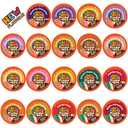 Crazy Cups Flavored Coffee in Single Serve Coffee Pods - Flavor Coffee Variety Pack for Keurig K Cups Machine, 20 Count