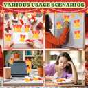 Jetec 24 Pcs Bell Christmas Sticky Notes Bell Self-Stick Notepads Reminder Memo Pads Message Tabs for Xmas Party Decor Stationery Gift Annotating Books Office Study Supplies, 30 Sheets/pad