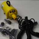 Dog Hair Dryer, 3.8HP 2800W Pet Grooming Blower for Large Dogs Hair Force Blaster with Heat, Stepless Speed Adjustable Strong Power Wind, Yellow