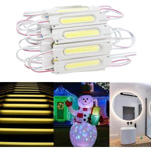 100 pcs LED Module 12V Replacement Lights for Inflatables IP65 Waterproof LED Strip Lighting for Storefront Decorative Sign Advertising (White)