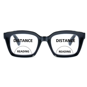 HIYANJN Bifocal  Glasses For Women Men Blue Light Computer Readers Clear Top Transition Ladies Eyewear, +2.50 