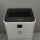 2000 Sq. Ft Dehumidifier for Home/Basement, 30 Pints 36 dB Dehumidifiers for Bedroom/Bathroom With Drain Hose LED Intelligent Humidity Light (white)