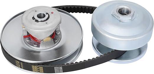 BLACKHORSERACING 40 Series 1" BORE GO Kart CVT Torque Converter Driver Clutch FIT Comet 40/44 + 3/4'' Driven Clutch Comet Kit + Belt 203785