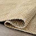 Collive Boho Rugs for Living Room 6x9 Tan, Washable Large Area Rug Braided Woven Cotton Bedrom Rug, Modern Floor Carpet Door Rugs for Nursery Room Office, Outdoor Rug for Patio Balcony Courtyard Decor