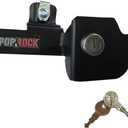 Pop & Lock  Manual Tailgate Lock for Chevy Silverado and GMC Sierra, Fits 1999 to 2007 Models (Black, PL1100)