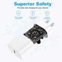 30W iPhone 17/16/15/14/13/12 Charger Fast Charging Block with 6FT Long C to Type C& Lightning Cable.Fast Charging for All iPhone/iPad and Galaxy Series (White 2)