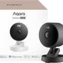Aqara G100, 2K Indoor/Outdoor Security Camera, HomeKit Secure Video, 2-Way Audio, Spotlight Color/IR Night Vision, AI Detection, 140 FOV, Wi-Fi 6, Supports HomeKit, Alexa, Google and IFTTT, Black