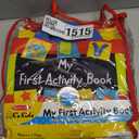 Melissa & Doug Ks Kids My First Activity Book 8-Page Soft Book for Babies and Toddlers Early Learning Developmental Plush Soft Activity for Babies and Toddlers