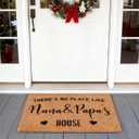 Doormat for Nana & Papa for Grandparents, Nana Gifts from Grandkids, Mimi Gifts for Grandma, Perfect Holiday Home Dcor & Birthday Surprises
