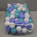 Vanland Ball Pit Balls for Baby and Toddler Phthalate Free BPA Free Crush Proof Plastic - Multicolored Pit Balls in Reusable Play Toys for Kids with Storage Bag