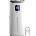 KZF 15L Humidifiers for Bedroom Large Room - 2000 Sq.ft Coverage, 72Hrs Runtime, Top Fill, 26dB Quiet, 3 Mist Levels & Diffuser, Auto Shut-Off, Ready for Baby Nursery and Plants
