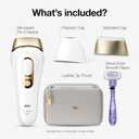 Braun IPL, SilkExpert Pro 5, IPL Hair Removal for Women and Men, Permanent Laser Hair Reduction At-Home, 2 Heads, Pouch, Venus Razor, IPL5157