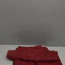 OPT. Elegance Sheer Voile Rod Pocket Window Curtain Panel, 81010 (Burgundy), 84"L x 54"W