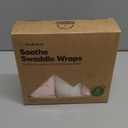 3-Pack Organic Baby Swaddle Sleep Sacks - Swaddles for Newborns, Infant 0-3 Months, Baby Girls, Boys, Soft & Snug Newborn Sleep Sack, Nursery Swaddling Blankets (Blossom, OS)