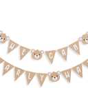 We Can Bearly Wait Banner - Bear First Party Decoration,Bear 1st Birthday Banner,Bear Gender Reveal Decorations (we can bearly wait)