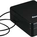 SentrySafe Small Safe, Black Lock Box with Combination Lock for Office or Dorm Secures Money, Passport, Jewelry, 0.05 Cubic Feet, Exterior: 2.6 in. H x 5.9 in. W x 8.0 in. D, P005C