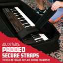 Gator Cases GKB Series Slim 61-Note Padded Keyboard Gig Bag, (GKB-61-SLIM)
