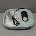 Snailax Collapsible Foot Spa with Heat, Foot Bath Massager with 8 Massage Rollers, Temperature Control, Bubbles, Pumice Stone, Foot Soaking Tub, Pedicure Foot Spa (Green)