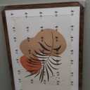 20x28 Picture Frame, Rustic Brown Wood Style - Display Posters 16 x 24 with Mat or 20x28 without Mat, Wall Mounting Horizontal and Vertical, 1 Pack