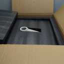 18"x15" Oval Shape Undermount Bathroom Vessel Sink, Ceramic White Vanity Top Sink with Overflow