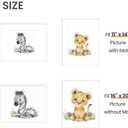 upsimples 16x20 Picture Frame, Display Pictures 11x14 with Mat or 16 x 20 Without, Wall Hanging Poster Frame, White, 1 Pack