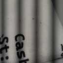 Receipt cover long white rug