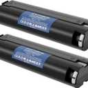 Exmate 7.2V 3.5Ah Battery Compatible with Makita 7000 7002 7033 191679-9 632002-4 632003-2 192532-2 192695-4 6010D 6172D DA3000D 6018D 6019D 9500D DA301D 6073D ML702 Cordless Tool 2Pack