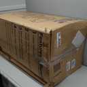 Alpine Indoor Commercial Trash Can Open Top- 27 Gallon Stainless Steel Garbage Can, Heavy Duty, Large, Tall Round Industrial Waste for Office, Hotel, Lobby, Business Bathrooms & High Traffic Areas