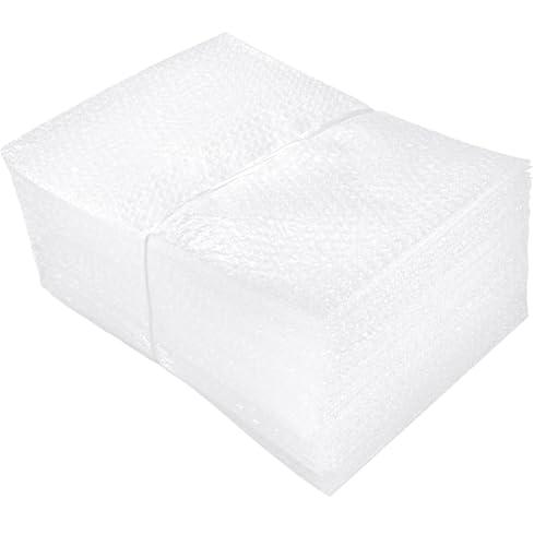 High-PQ Bubble Pouches Wrap, Clear Not Self-Seal Bubble Out Bags with Double Walled Cushioning, Ideal for Packing, Shipping, Storage, Moving (50PCS-10x12Inches)