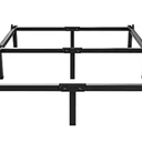 Metal Bed Frame, 9-Leg Bed Base 8 inches Support for Box Spring and Mattress Set, King, Easy Assembly, Black